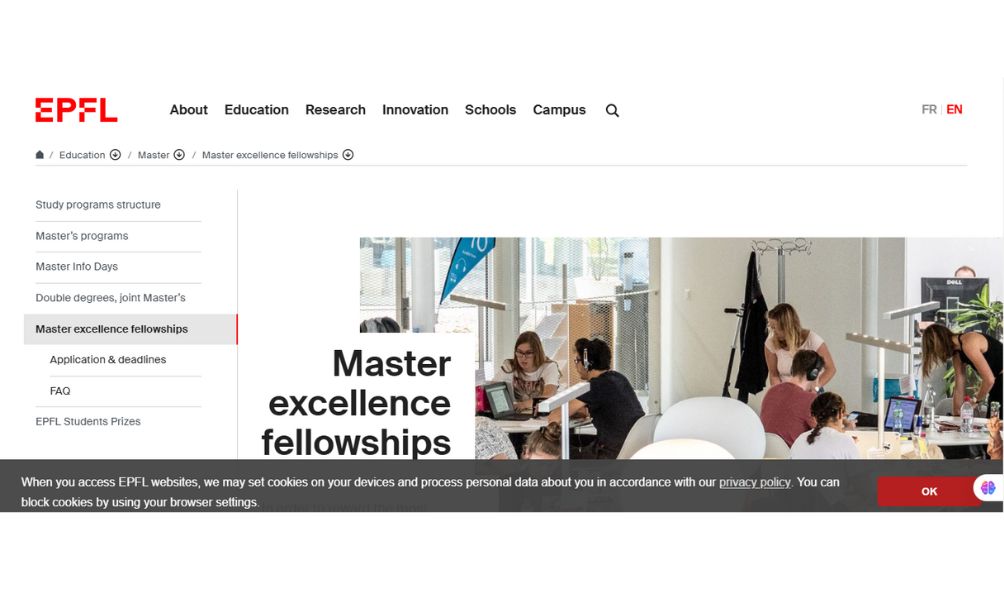 EPFL Excellence Fellowships 2026 EPFL Excellence Fellowships 2025