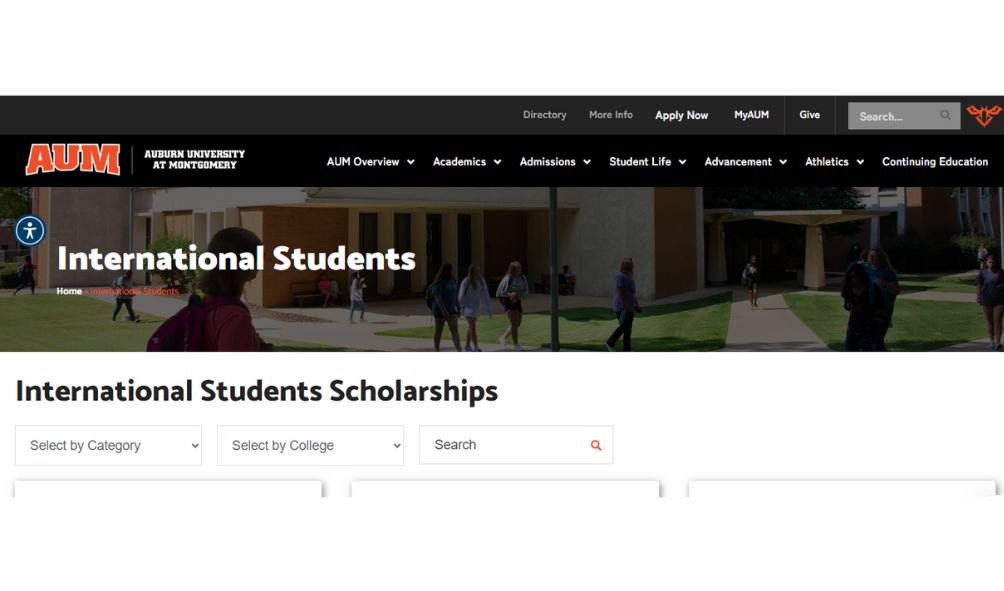 Auburn University Scholarships for International Students 2026 Auburn University Scholarships for International Students