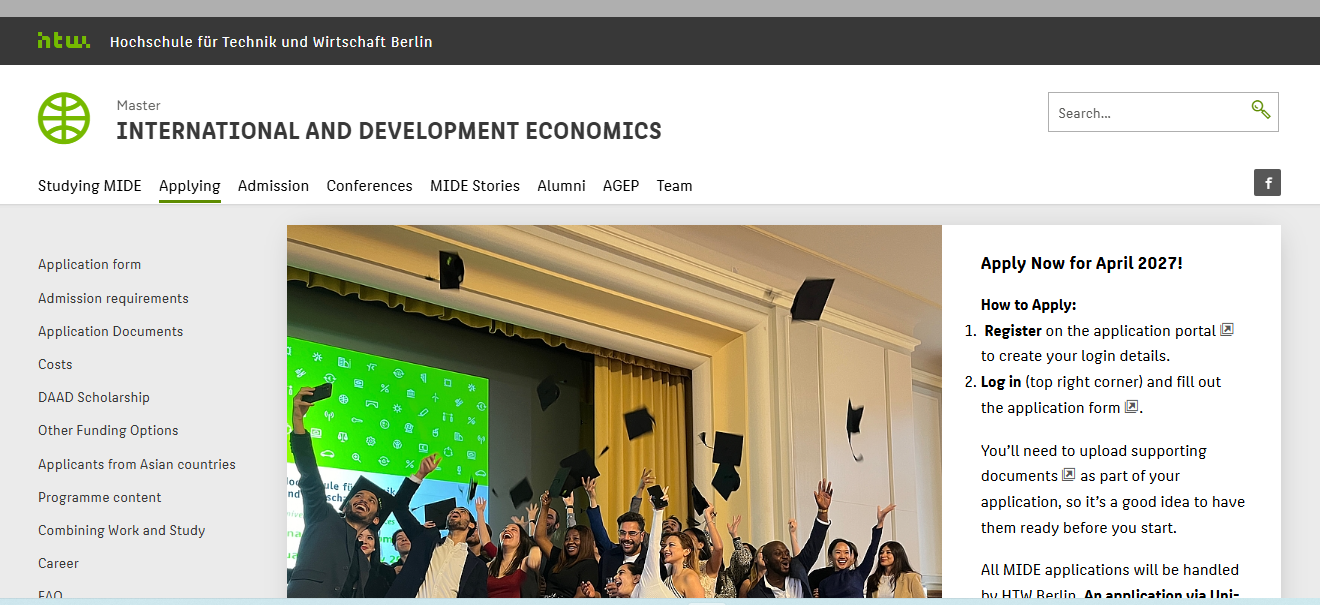 DAAD MIDE Scholarships 2027