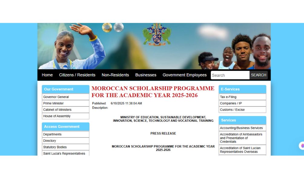 Moroccan Government Scholarship Programme 2026-27 (Fully Funded) Moroccan Government Scholarship Programme