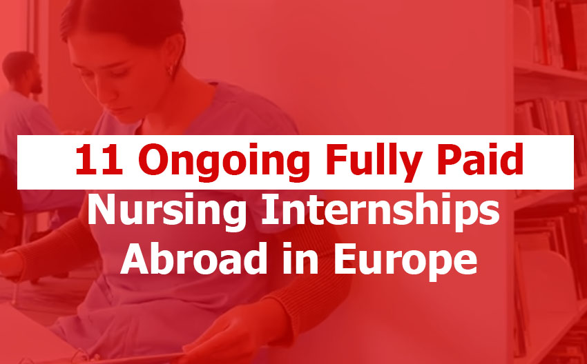 Nursing Internships Abroad in Europe for International Students