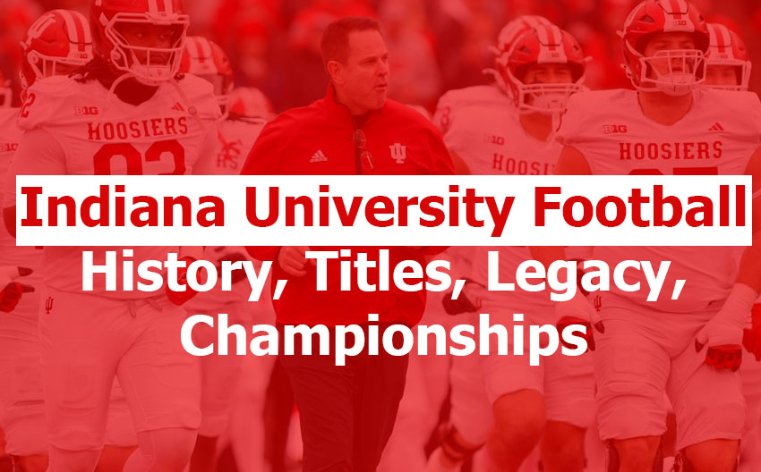 Indiana Hoosiers football team entering Memorial Stadium Bloomington