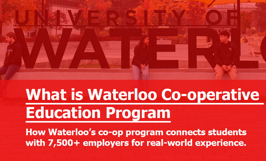 Waterloo Houses the World’s Largest Co-operative Education Program Waterloo Houses the World's Largest Co-operative Education Program