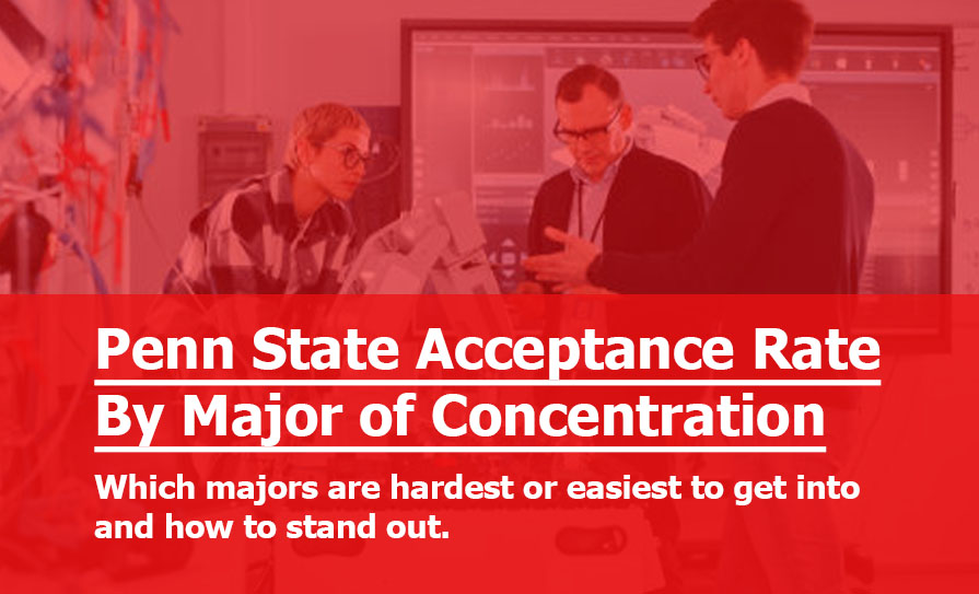 Penn State Acceptance Rate By Major: Where It’s Hardest and Easiest to Get In Penn State Acceptance Rate By Major