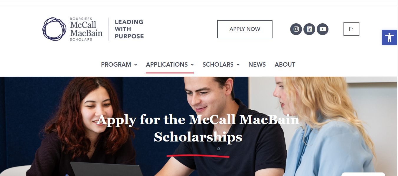 McCall MacBain Scholarships