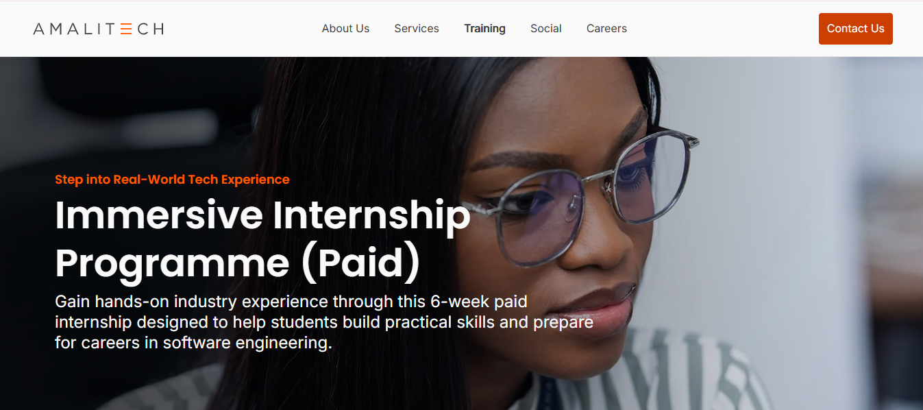 AmaliTech Immersive Internship