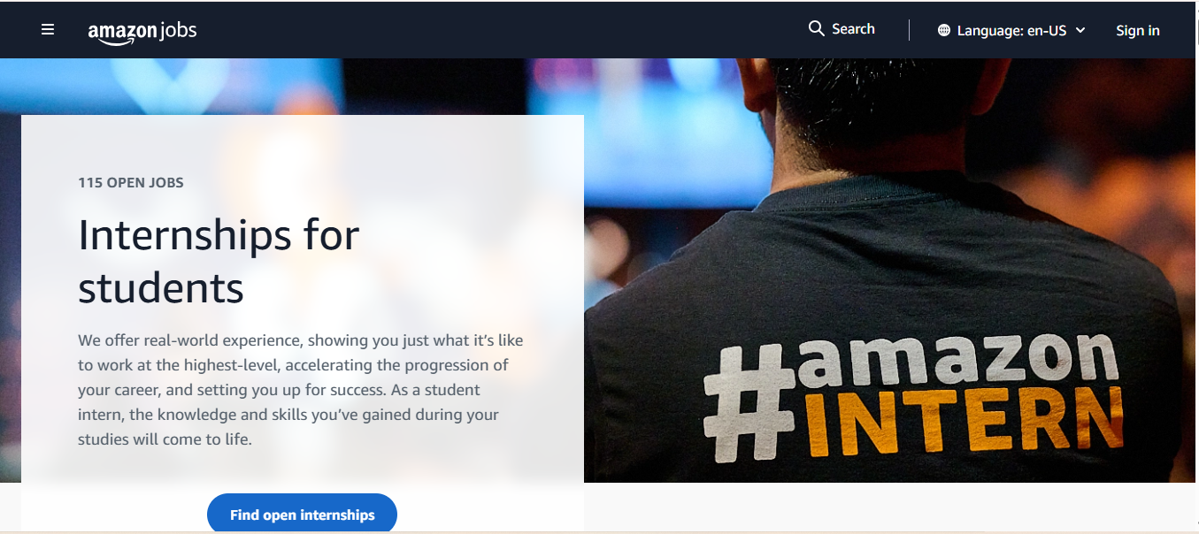 Amazon Internship Program