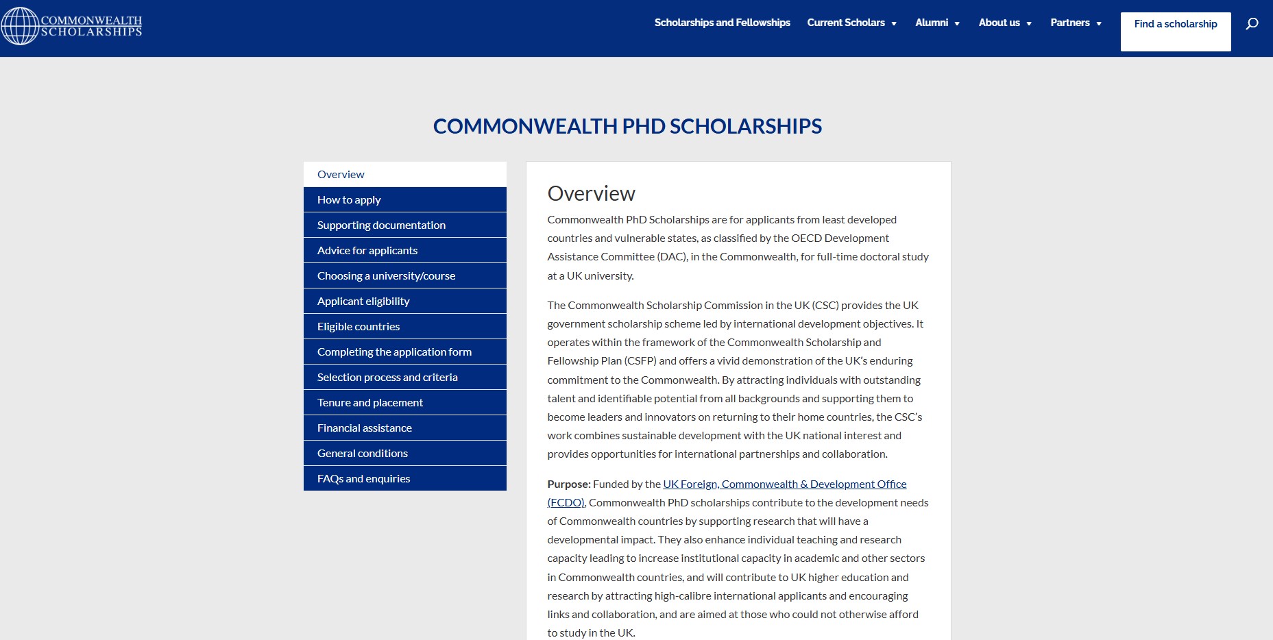 Commonwealth PhD Scholarships In the UK 2027