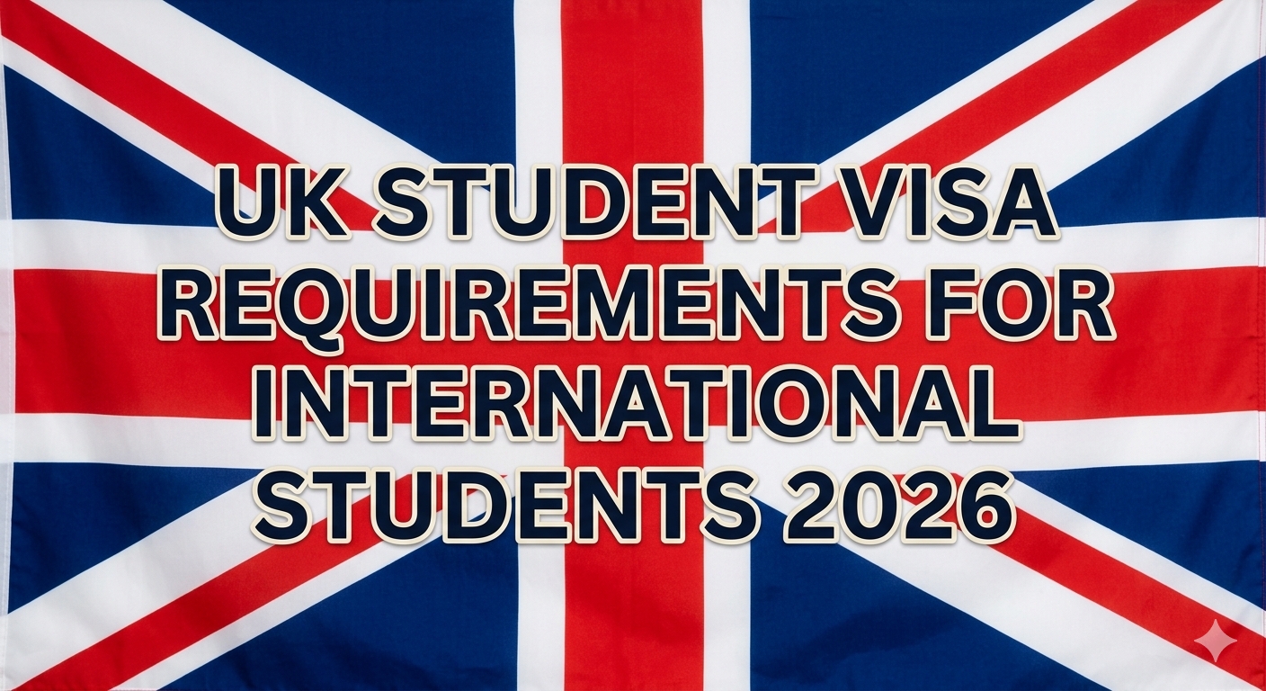 UK Student Visa Requirements for International Students 2026 UK Student Visa Requirements for International Students 2026