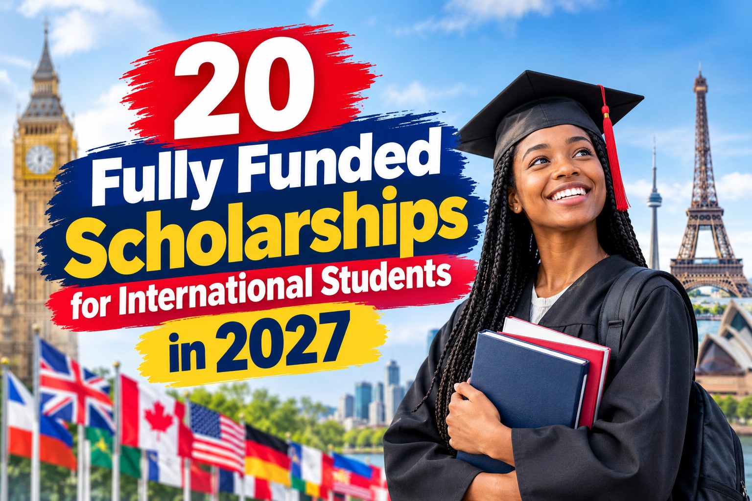 20 Fully Funded Scholarships for International Students in 2027
