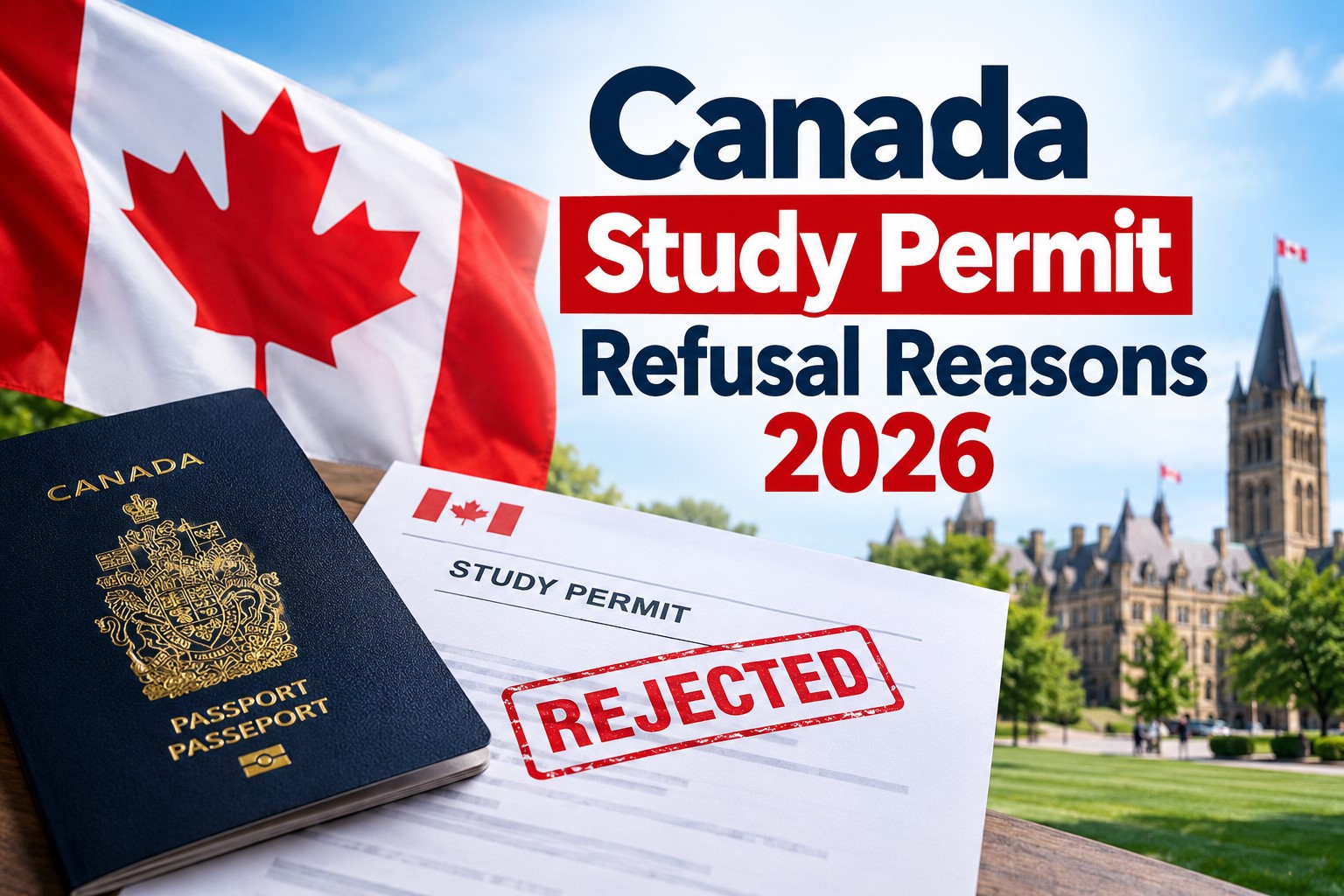 Canada Study Permit Refusal Reasons 2026