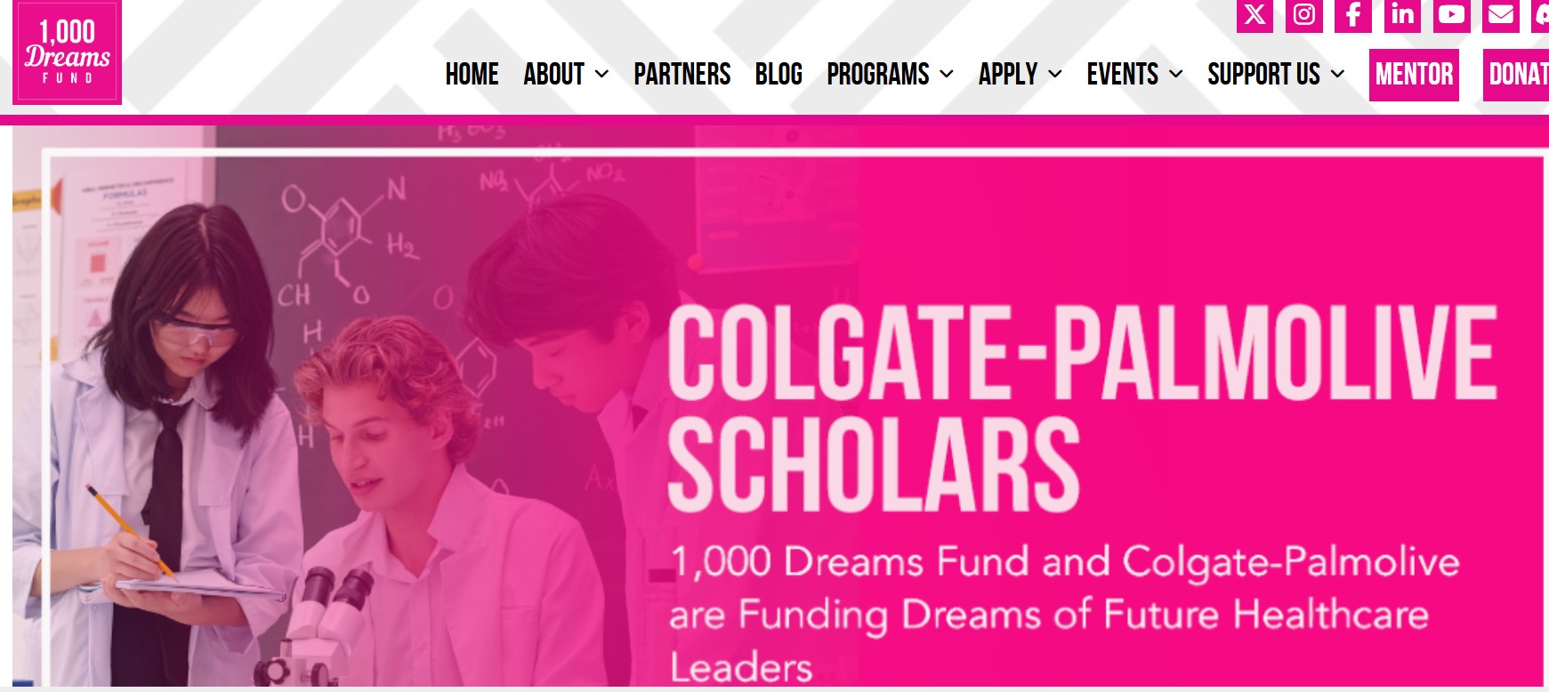 Colgate-Palmolive Scholars Program 2026