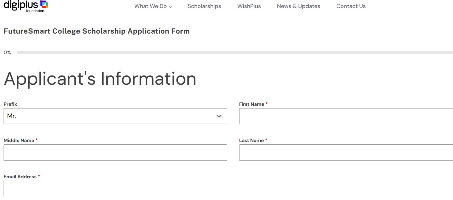DigiPlus Foundation Future Smart College Scholarship 2026