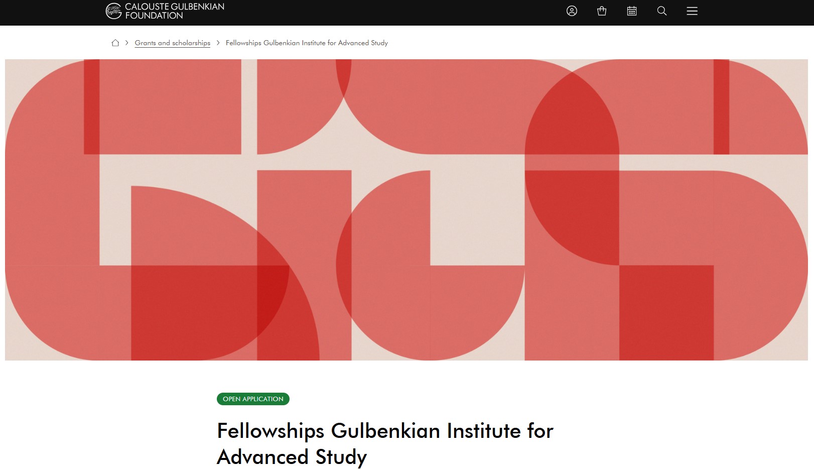 Gulbenkian Institute for Advanced Study Fellowship 2027/2028