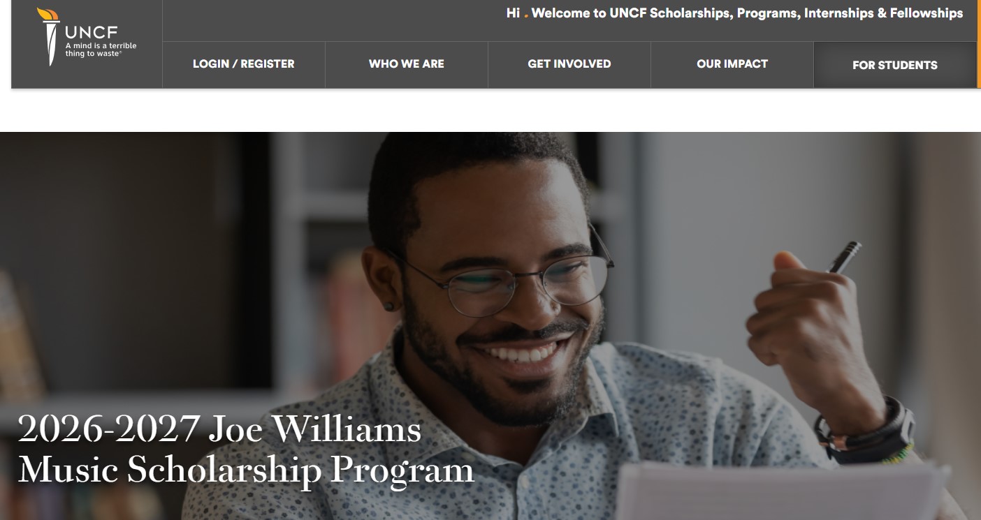 Joe Williams Music Scholarship Program