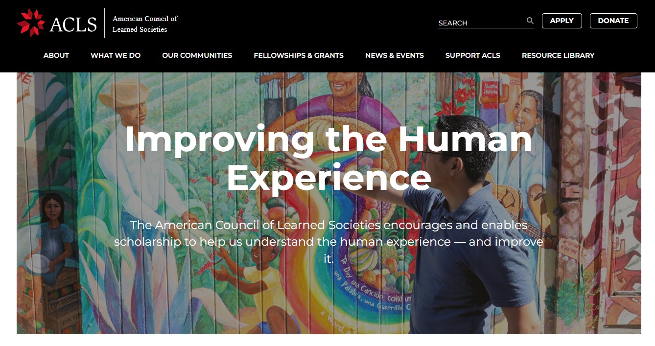Mellon/ACLS Dissertation Innovation Fellowships 2026-2027