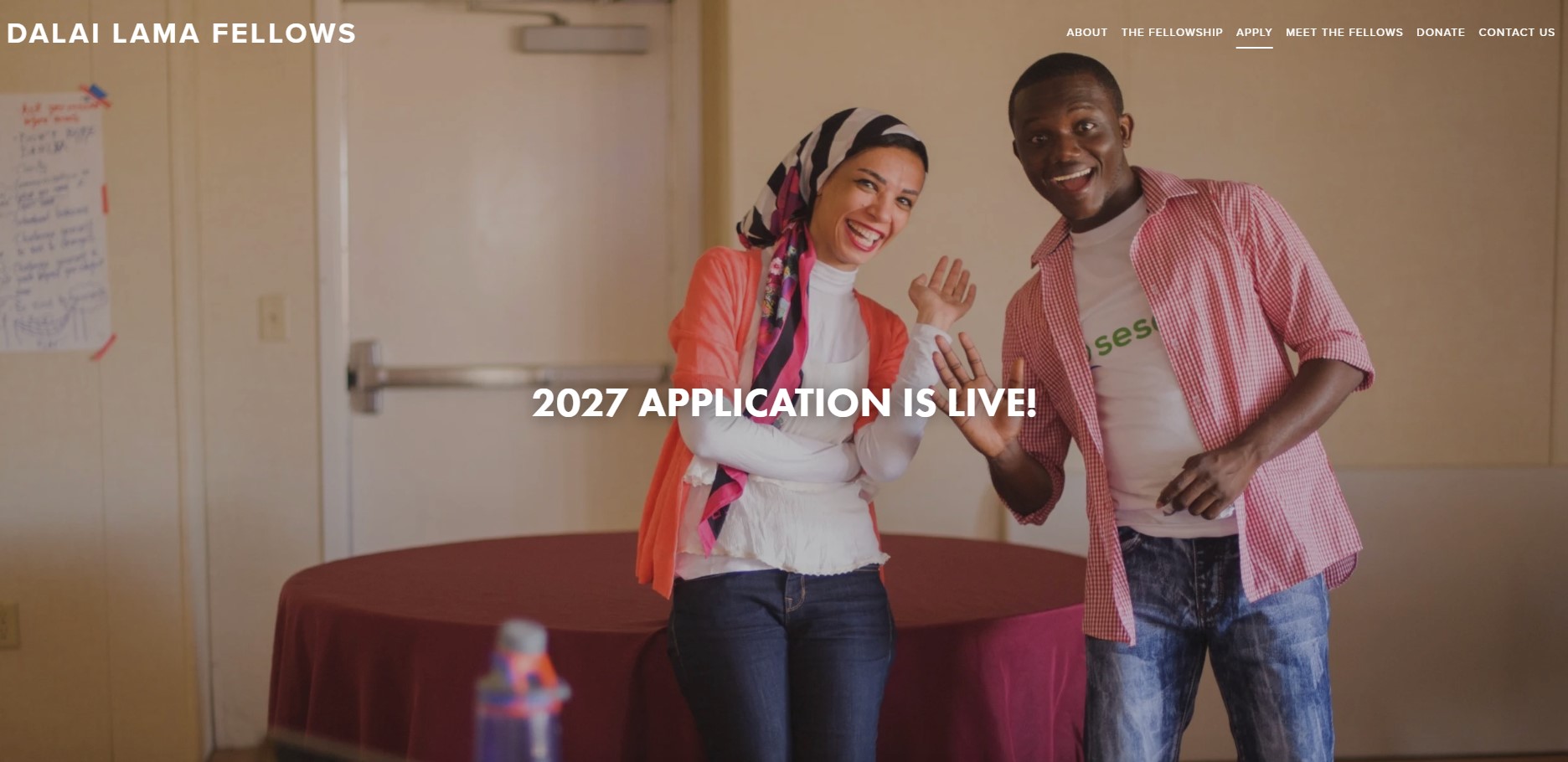 The Dalai Lama Fellows 2027