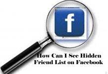 How Can I See Hidden Friend List on Facebook