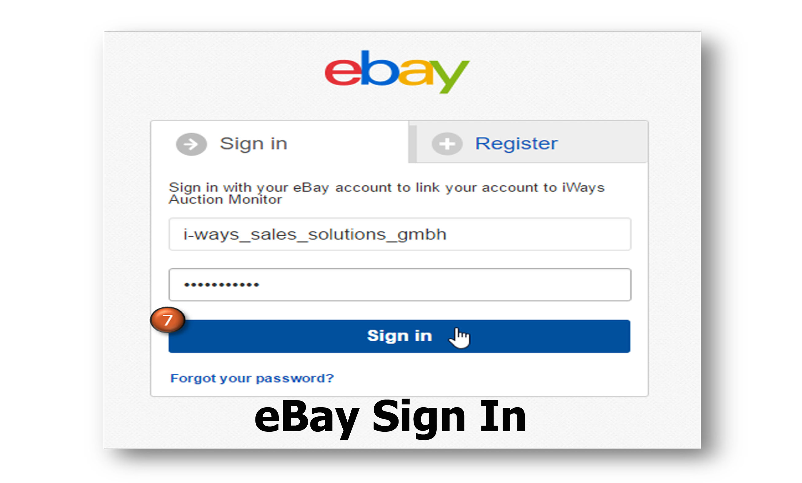 ebay sign in my ebay