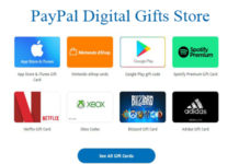 PayPal Digital Gifts Store