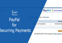 PayPal for Recurring Payments