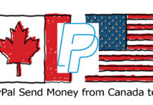 PayPal Send Money from Canada to US