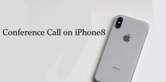 Conference Call on iPhone8