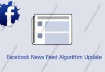 Facebook News Feed Algorithm Update