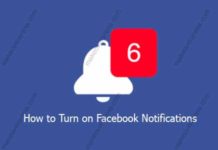How to Turn on Facebook Notifications