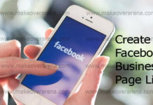 Create Facebook Business Page Link