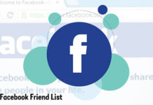 Facebook Friend List