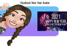 Facebook New Year Avatar