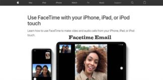 Facetime Email