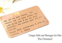 Unique Gifts and Messages for Him This Christmas