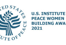 U.S. Institute Of Peace Women Building Award 2021