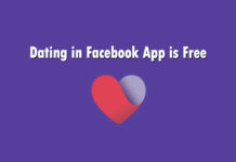 Dating in Facebook App is Free