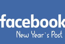 Facebook New Year’s Post