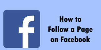 How to Follow a Page on Facebook