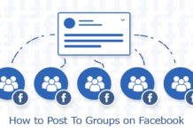 How to Post To Groups on Facebook