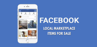 Facebook Local Marketplace Items for Sale