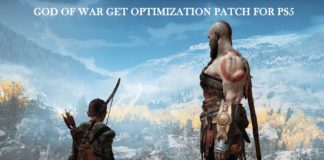God of War get Optimization Patch for PS5