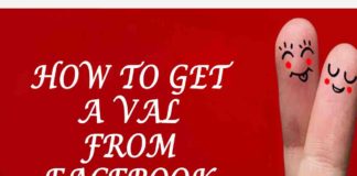How to Get a Val from Facebook