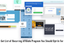 Get List of Recurring Affiliate Program You Should Opt-In For