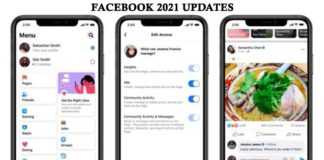 Facebook 2021 Updates