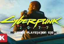Cyberpunk 2077 Returned PlayStation Store