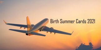 Birth Summer Cards 2021