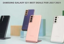 Samsung Galaxy S21 Best Deals for July 2021
