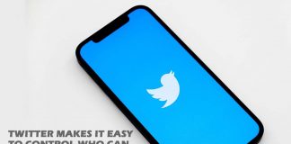Twitter Makes it easy to Control who can reply to Published Tweets