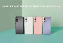 Smaller Battery Might Debut in Galaxy S22+