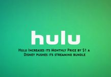Hulu Increases its Monthly Price by $1 as Disney pushes its streaming bundle